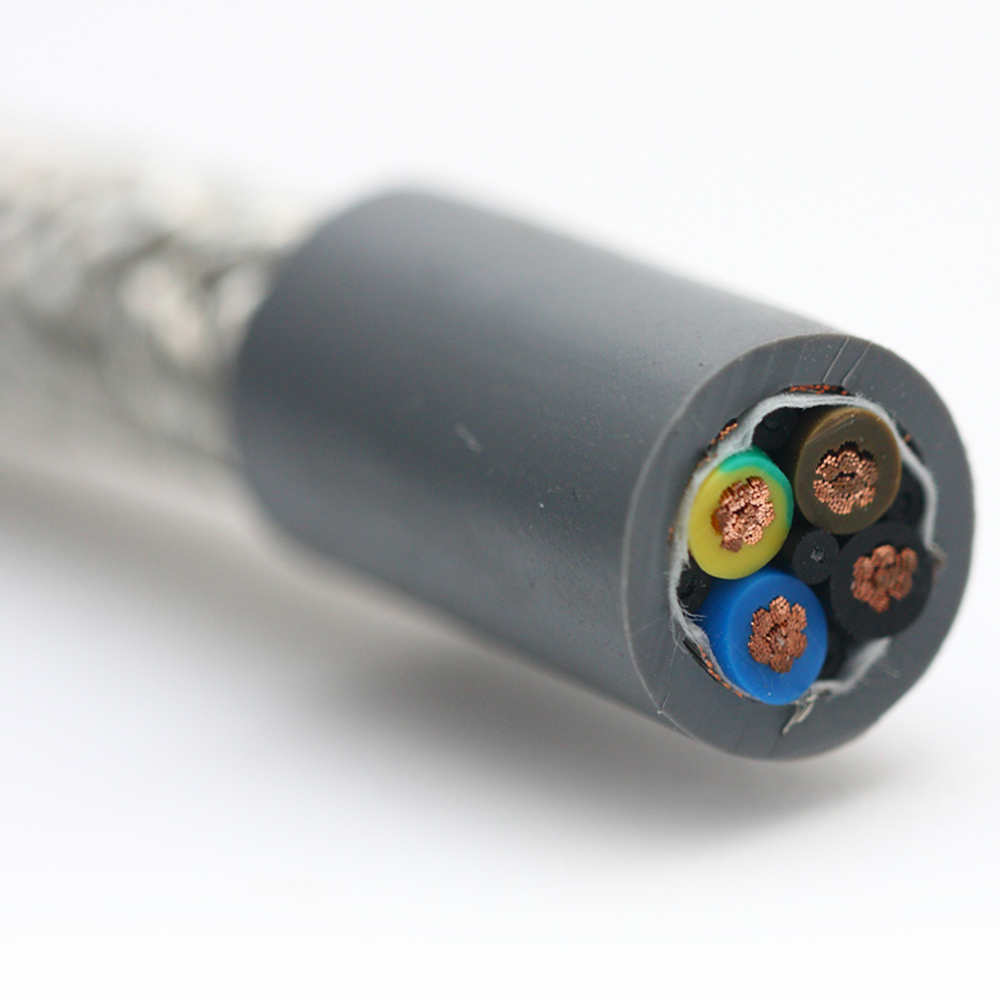 JQR-256P PUR-Roboterkabel, vollständige Kupferabschirmung