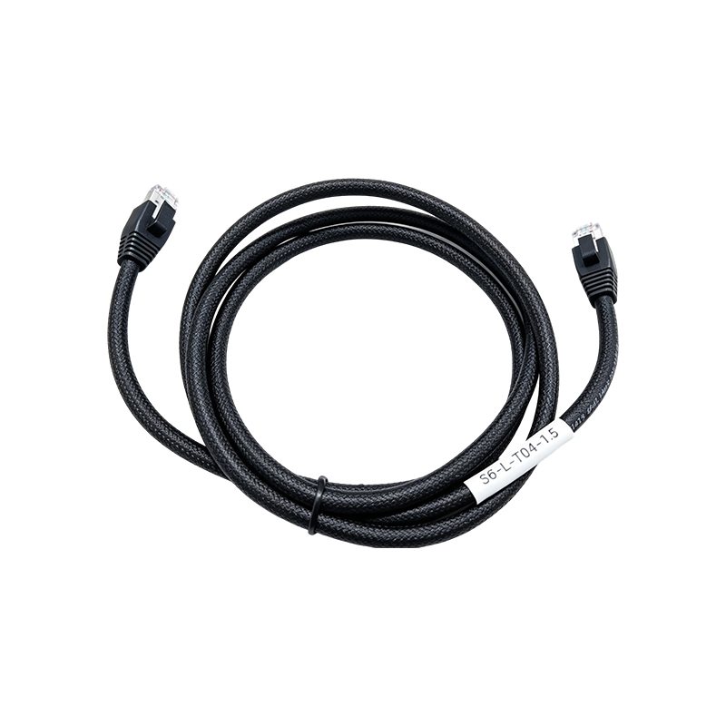 S6-L-T04-1.5 Geflochtenes, abgeschirmtes industrielles Ethernet-Kabel