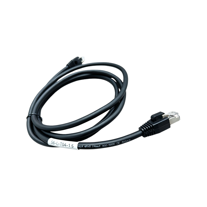 S6-L-T04-1.5 Hochflexibles industrielles Ethernet-Kabel