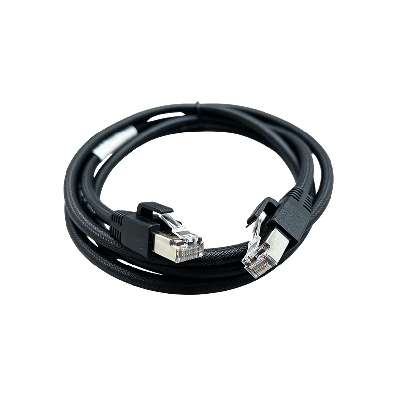 S6-L-T04-1.5 Geflochtenes, abgeschirmtes industrielles Ethernet-Kabel